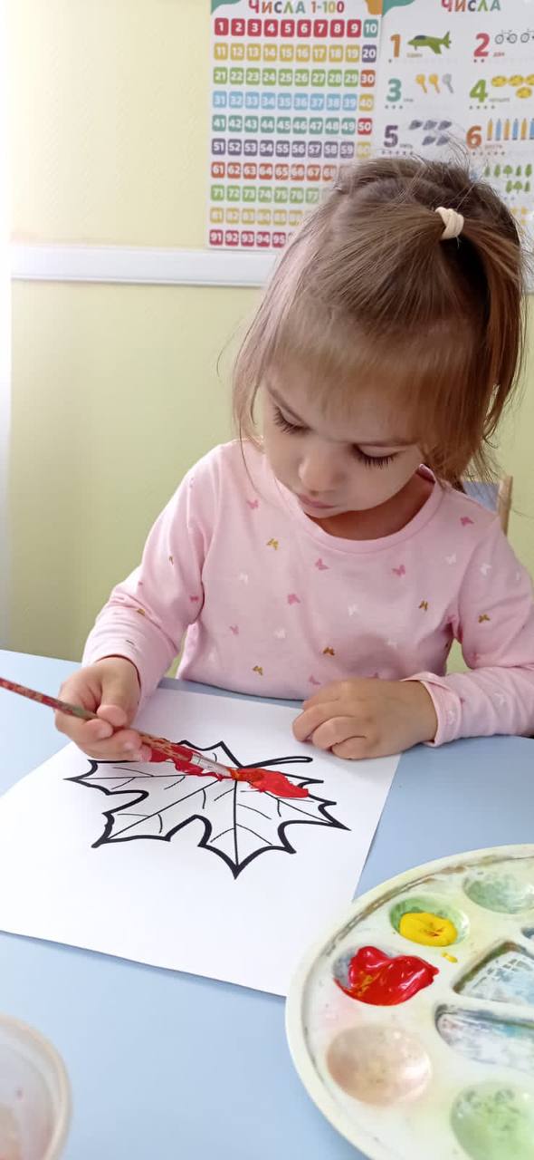 рисование в группе
